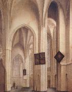 Pieter Jansz Saenredam, Church Interior in Utrecht